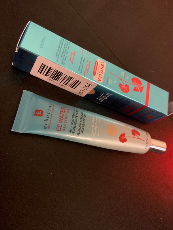 Photo 1 of Erborian CC Water with Hyaluronic Acid, Clair - Ultra-Light Aqua Gel Color Corrector with Centella Asiatica & Hyaluronic Acid - Plump, Softer & Hydrated Skin - Korean Skincare Skin Perfector - 1.3 Oz