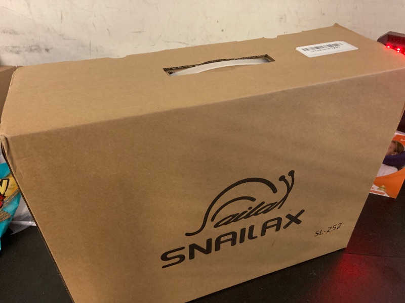 Photo 1 of Snailax SL-252 Cool Air Car Seat Cushion with Back Massage, 12V Fan with 2 Cooling Air Speeds for Car or Office Chair Cover for Driver in Summer Hot Days