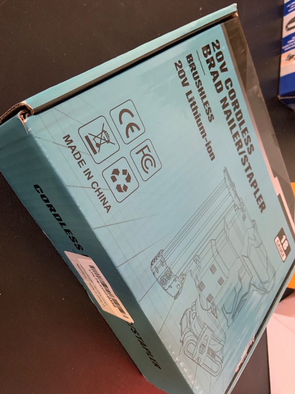 Photo 1 of MtiolHig Cordless Brad Nailer 2-in-1 Compatible with Makita Battery, 5/8 to 1-1/4 Inch Electric Nail Gun/Staple Gun, 18 Gauge Nail Gun Brushless Motor with 1000 Nails for Wood Carpentry