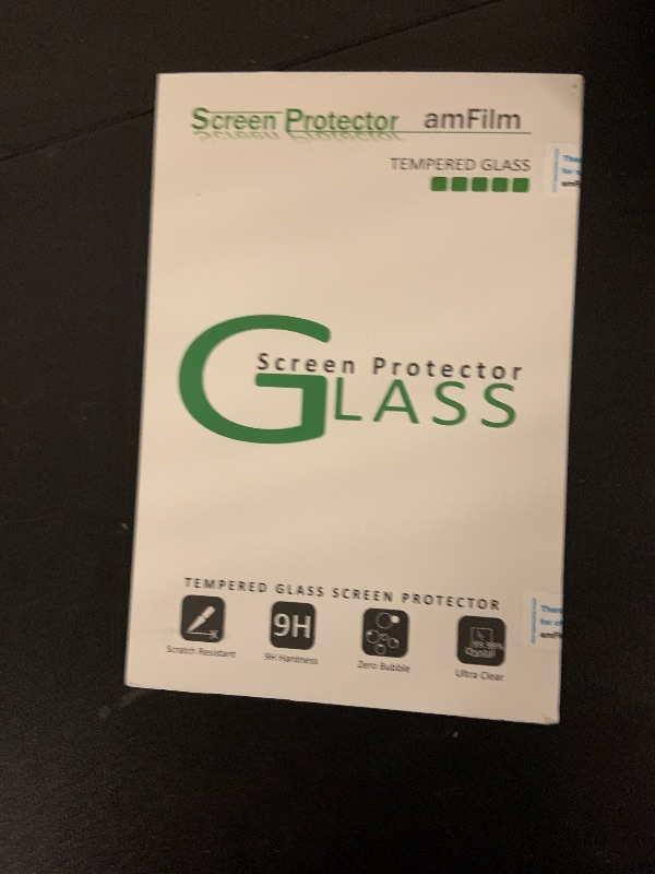 Photo 1 of amFilm 2 Pack Upgrade Version Screen Protector for Lenovo Legion Go S Handheld 2025, Tempered Glass, 8.0inch Full Coverage, Transparent Ultra HD, Anti-Scratch, Anti-Fingerprint