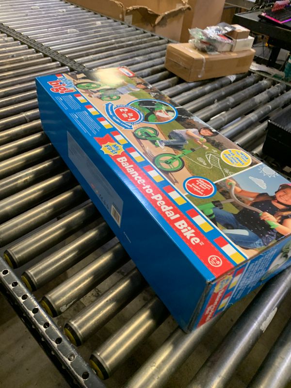 Photo 1 of Little Tikes My First Balance-to-Pedal Training Bike for Kids in Green, Ages 2-5 Years, 12-Inch, 649615C
