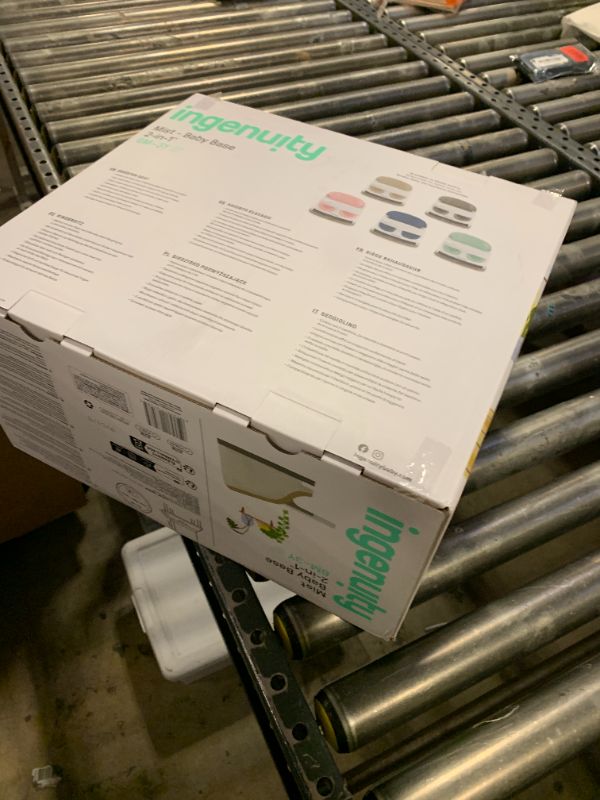 Photo 1 of Ingenuity Baby Base 2-in-1 Booster Feeding and Floor Seat with Self-Storing Tray - Mist