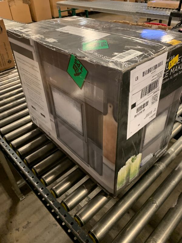 Photo 1 of GE Profile Opal 2.0 XL with 1 Gallon Tank, Chewable Crunchable Countertop Nugget Ice Maker, Scoop included, 38 lbs in 24 hours, Pellet Ice Machine with WiFi & Smart Connected, Stainless Steel