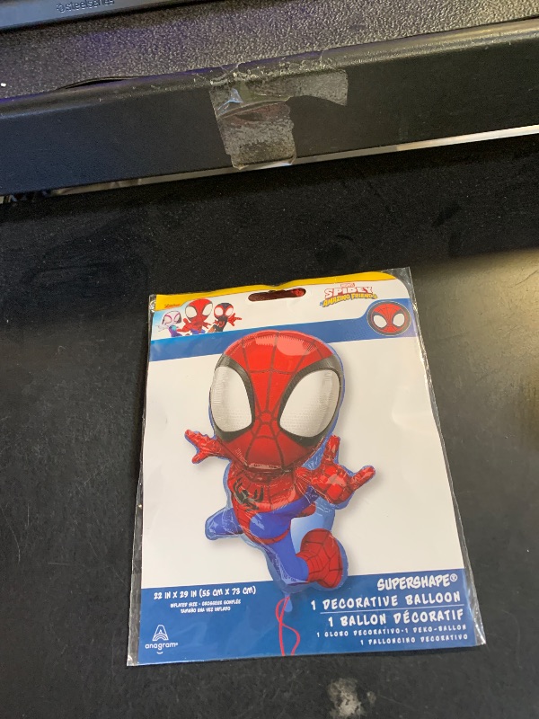 Photo 1 of Amscan 29" Spidey & His Amazing Friends Foil Balloon - 1 Count - Red - Character Balloon - Superhero - Children