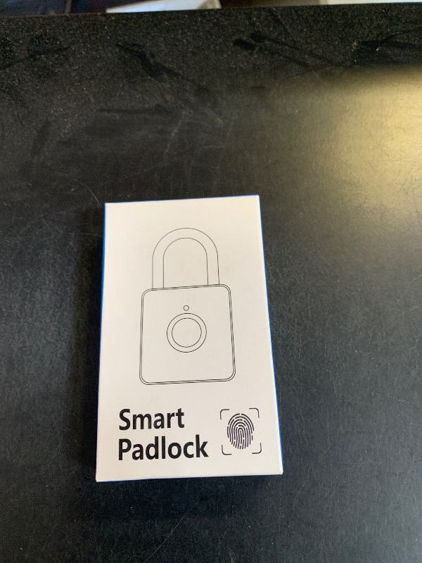 Photo 1 of Pothunder Fingerprint Padlock, Smart Padlock, Locker Lock, Fingerprint Lock with APP Unlock, USB Rechargeable, Suitable for Gym Locker, Locker(Sapphire Blue)