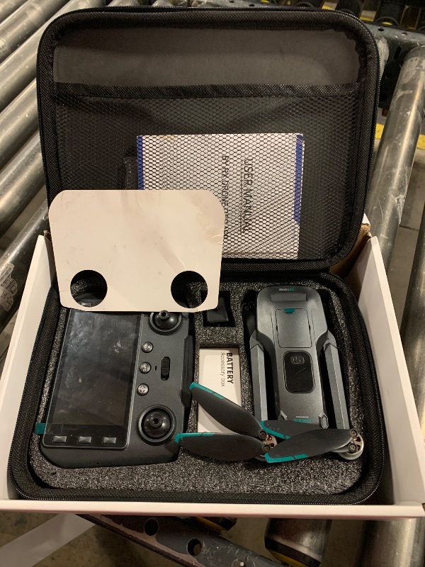 Photo 1 of Drones With Camera for Adults 4K,Remote Contorl with Large Screen,FPV Drone with 50mins Flying Time,Auto Return GPS,360° Obstacle Avoidance Drone for Beginner,extra 8G SD Card Included