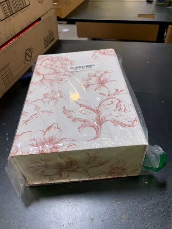 Photo 1 of Sorarto Luxury Keepsake Gift Box | Pink Floral Decorative Boxes with Magnetic Lids for Presents, Wedding Memory Box, and Bridal Gifts. 11.5" x 7.5" x 3.5"