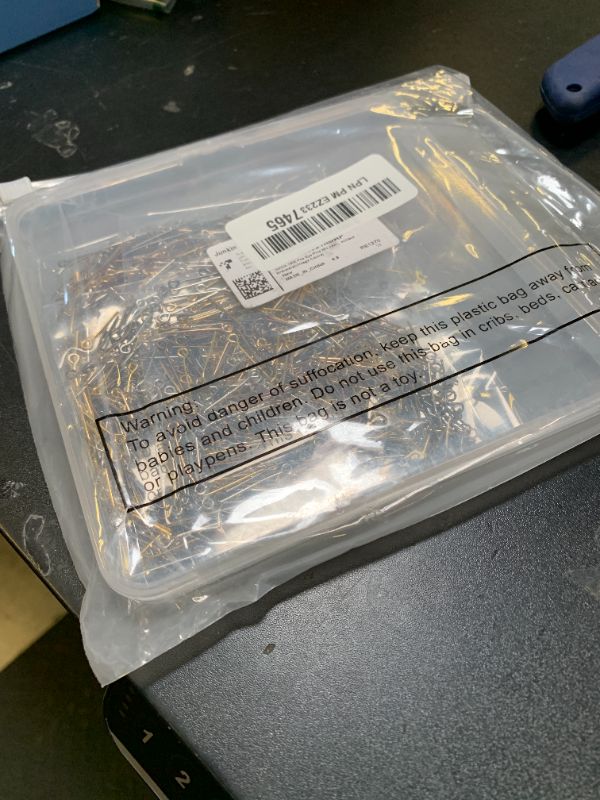Photo 1 of Junkin 1400 Pcs Eye Pins Mix Jewelry Findings 0.63 * 0.79 * 1.18 in Open Eye Head Pins Findings for Jewelry Making DIY Necklace Bracelets(Vintage Colors)