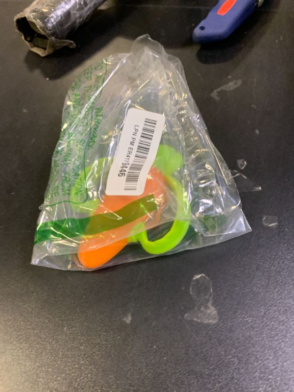 Photo 1 of Infantino Lil’ Nibbles Textured Silicone Teether, BPA-Free Baby Teething Toy, Soft, Easy to Hold, Sensory Stimulation for Infants, Carrot