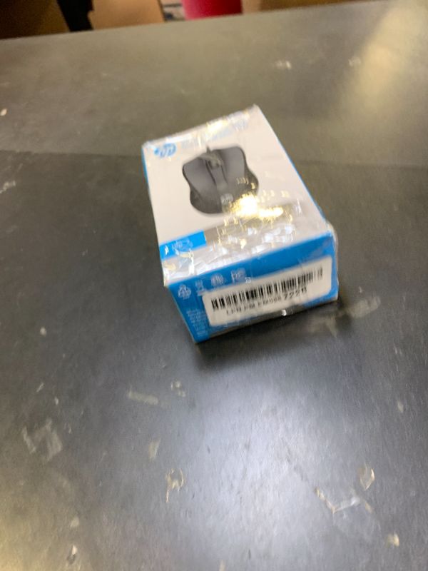 Photo 1 of HP Wired Mouse 100 - Precise Optical Sensor with 1600 DPI - Easy USB Connection - Ambidextrous Design - 3 Button Control & Built-in Scrolling - Multi-OS Compatible (6VY96AA#ABL)