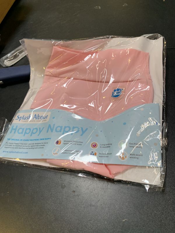 Photo 1 of Splash About Happy Nappy Reusable Swim Diaper, Almond Blossom, 3-6 Months