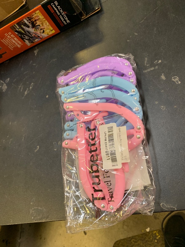 Photo 1 of 10 Pcs Travel Hangers Cruise Ship Essentials Accessories Portable Folding Clothes Hanger Foldable Drying Rack