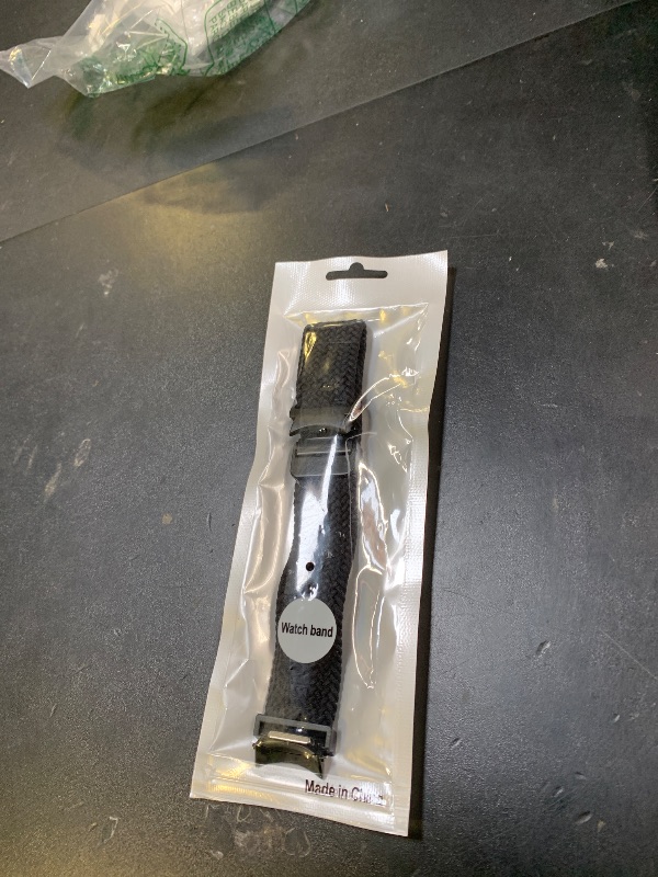Photo 1 of One Click No Gap Braided Bands Compatible with Samsung Galaxy Watch 7 6 4 5 FE Band 40mm 44mm/Galaxy Watch 6 4 Classic 47mm 43mm 42mm 46mm/Watch 5 Pro 45mm, 20mm Elastic Nylon Sport Strap Men Women