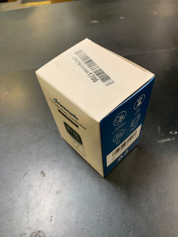 Photo 1 of DEWENWILS Digital Temperature Controller, Heavy Duty 15A/1800W Thermostat Outlet Plug, VA Display Heating Cooling Control Timer, -40?~210?, Cyclic Timing/Countdown, for Greenhouse Incubator Homebrew