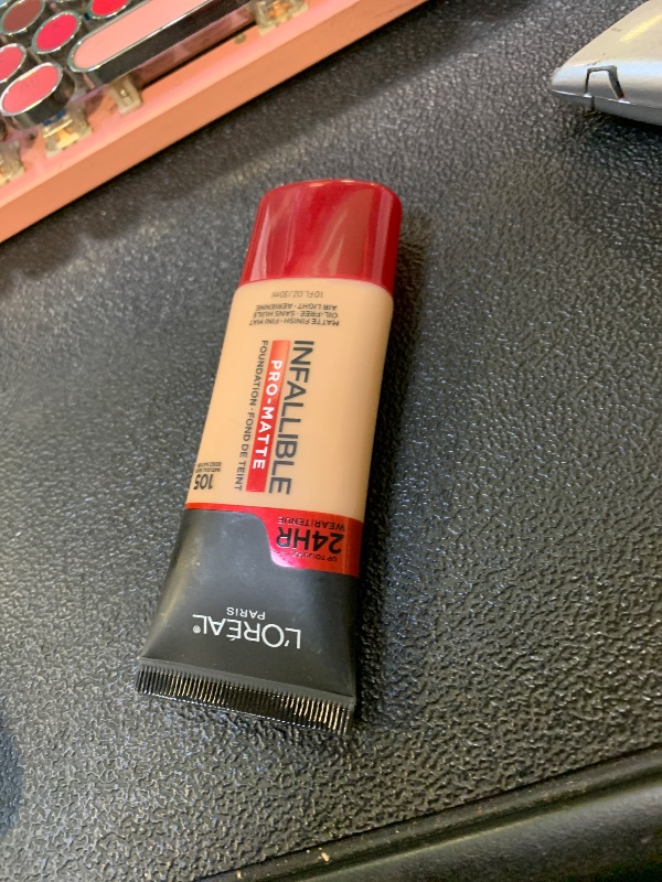Photo 1 of L'Oreal Paris Makeup Infallible Pro-Matte Liquid Longwear Foundation, 105 Natural Beige, 1 fl; oz.