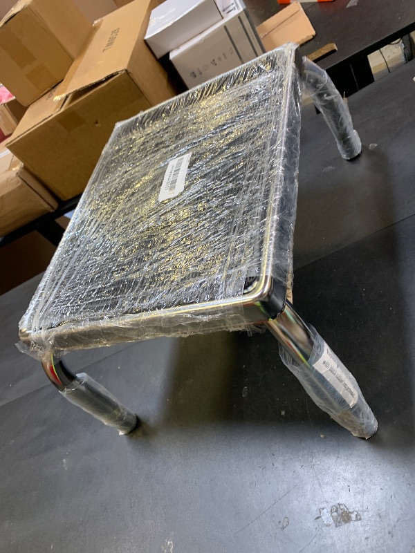 Photo 1 of Vaunn Medical Foot Step Stool 350lbs Heavy-Duty Welded Steel Legs, Fully Welded Single Construction Frame, Anti-Skid Rubber Platform