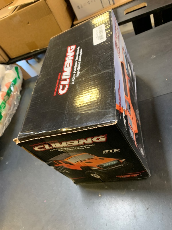 Photo 1 of GoolRC RC Crawler 4WD RC Truck, D870 RC Rock Crawler, 1:18 Scale Remote Control Truck, All Terrains Off Road Climbing Car, 2.4GHz Electric Vehicle with LED Light for Adults, Include 2 Batteries (Grey)
