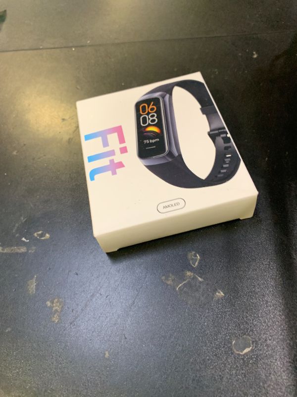 Photo 1 of Fitness Tracker with Heart Rate, Sleep Tracking, Step Counter Watch with 1.1" AMOLED Screen, Waterproof Fitness Watch for Android iPhones Men Women, Beige