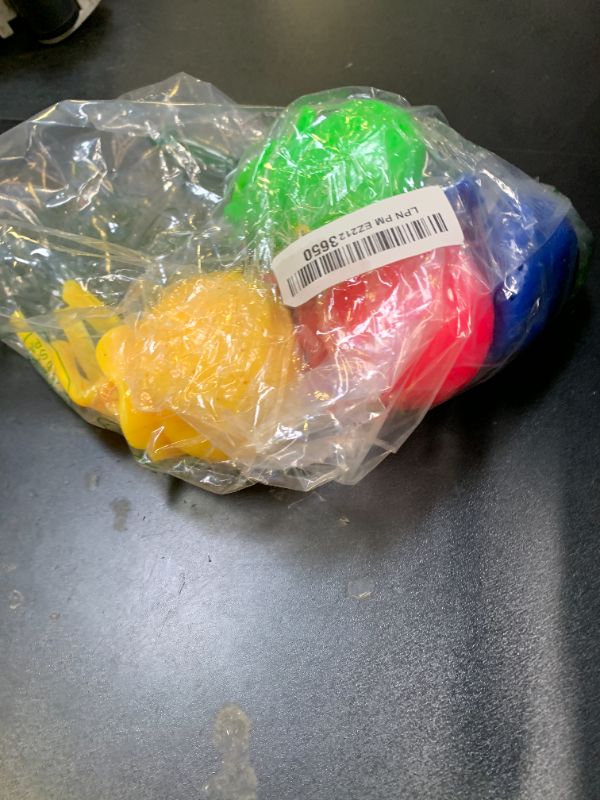 Photo 1 of Set of 4 Octopus Water Balls Baby Bath Toys Squishy Sensory Stress Relief Pool Floating Toys for Kids, Cute Goodie Bag Fillers for Boys and Girls, Pink, Blue, Green and Yellow