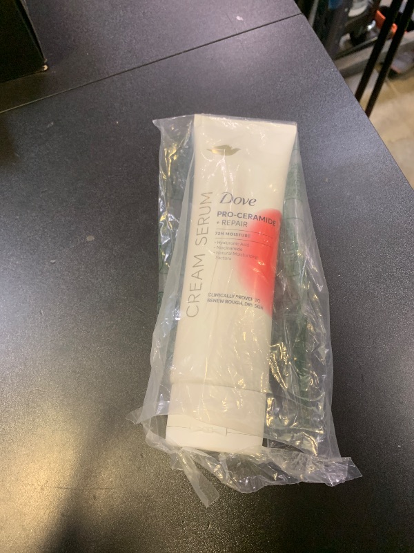 Photo 1 of Dove Body Cream Serum Pro-Ceramide + Repair for Rough, Extremely Dry Skin, with Hyaluronic Acid, Niacinamide and Natural Moisturizing Factors Lotion, 8 oz