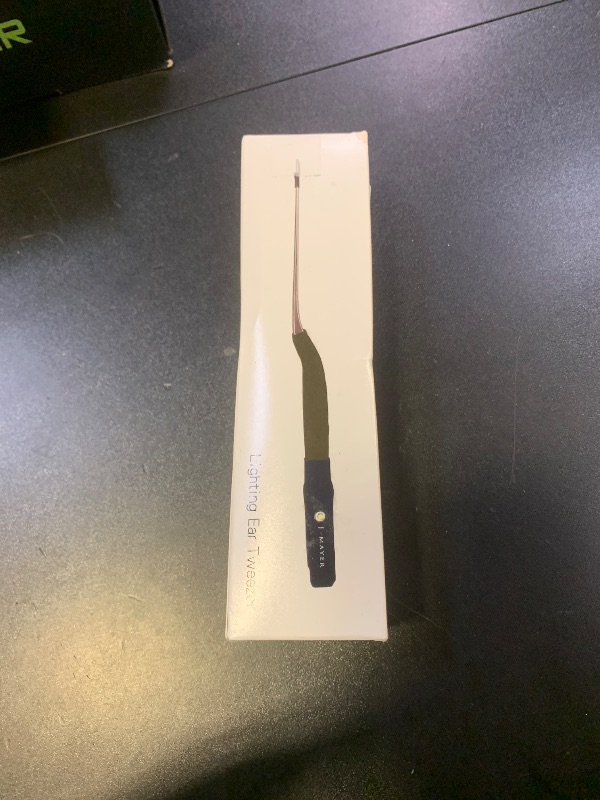Photo 1 of Stainless Steel Ear Wax Removal Tweezers with LED Light - Precision Tweezers for Ear Wax Removal