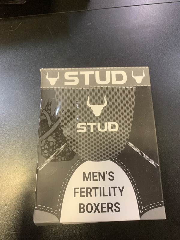 Photo 1 of Stud Briefs (Boxer Briefs) Fertility Underwear for Men, Varicocele Supportive Underwear, Optimal Sperm Count and Testosterone (M, BLACK)