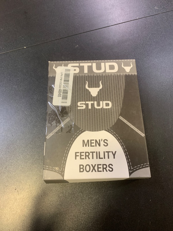 Photo 1 of Stud Briefs (Boxer Briefs) Fertility Underwear for Men, Varicocele Supportive Underwear, Optimal Sperm Count and Testosterone (M, BLACK)