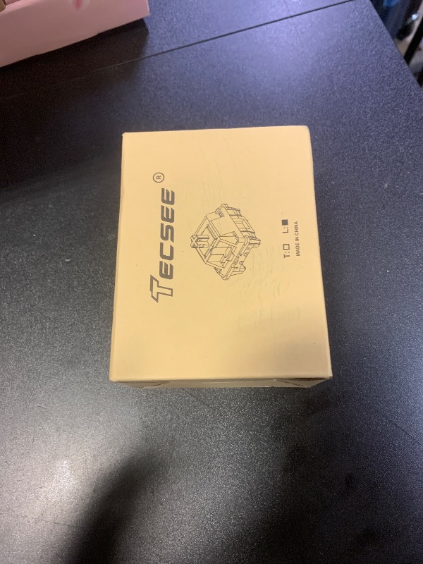 Photo 1 of Tecsee Mechanical Keyboard Silent Shaft Switch Lubricated, Silent Linear Low Profile Yellow Medium Switch for Tablet Notebook Desktop Computer Peripheral Keyboard(70PCS Linear)