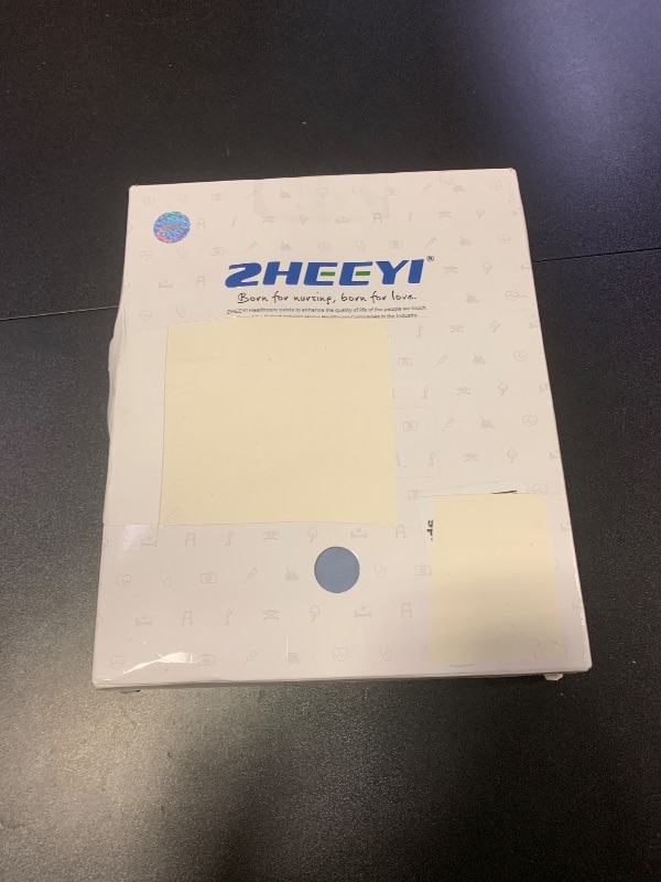 Photo 1 of ZHEEYI Multipurpose 48" x 40" Positioning Bed Pad with Reinforced Handles - Reusable & Washable Transfer Sheet for Turning, Lifting & Repositioning - Double-Sided Nylon Fabric, Blue Gray