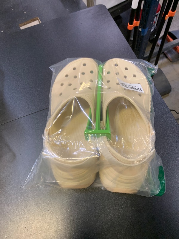 Photo 1 of Crocs Unisex Adult Classic Hiker Escape Clogs, Vanilla, 7 Men/9 Women