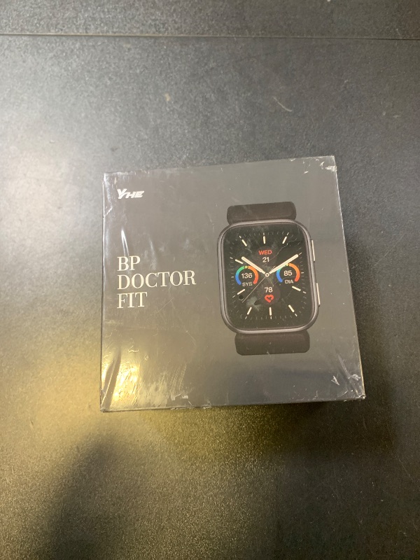 Photo 1 of YHE Smart Watch Blood Pressure, 1.95'' Blood Pressure Watch with Air Pump Cuff, Blood Pressure Monitor for Sleep and Sports Tracking for Android iOS Supports Data Sharing, Reminder Monitoring Etc