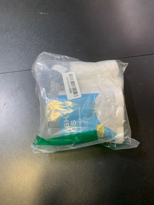 Photo 1 of 120 Counts 1.6 Gallon Mini Drawstring Trash Bags, Small Garbage Bags by KSSKSS, Code a fit 4.5-8 Liter, 1.2-2 Gal, White Trash Bin Liners for Home Office Kitchen Bathroom Bedroom