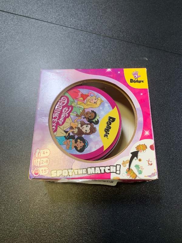 Photo 1 of Asmodee | Dobble Disney Princess | Card Game | Ages 4+ | 2-8 Players | 15 Minutes Playing Time
