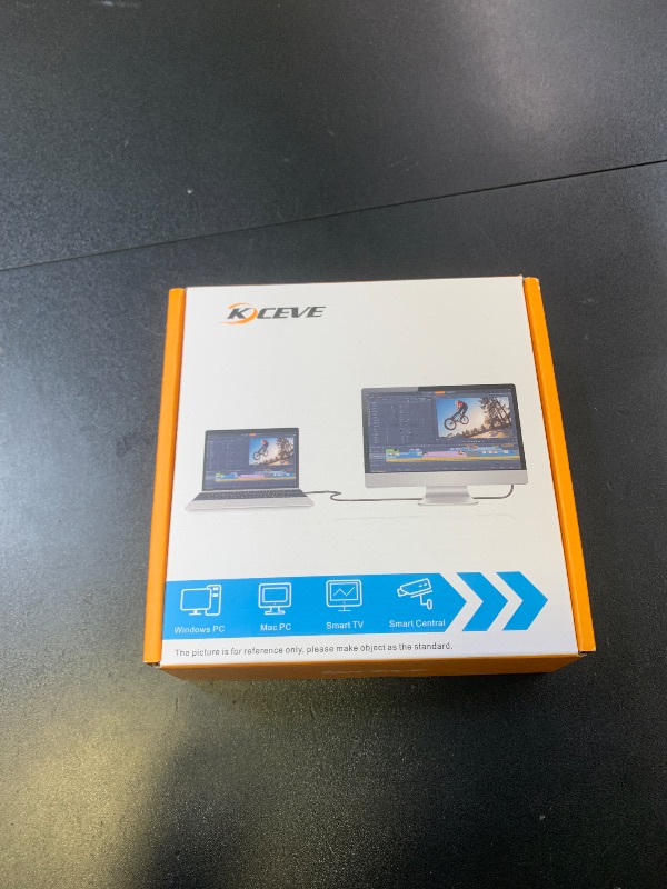 Photo 1 of KCEVE KVM Switch 2 Monitors 2 Laptops USB C, KVM Switch Dual Monitor HDMI 4K@60Hz for 2 Laptops Share 4 USB 3.0 Devices with 80W PD, with 2 USB-C Cables and Wired Remote