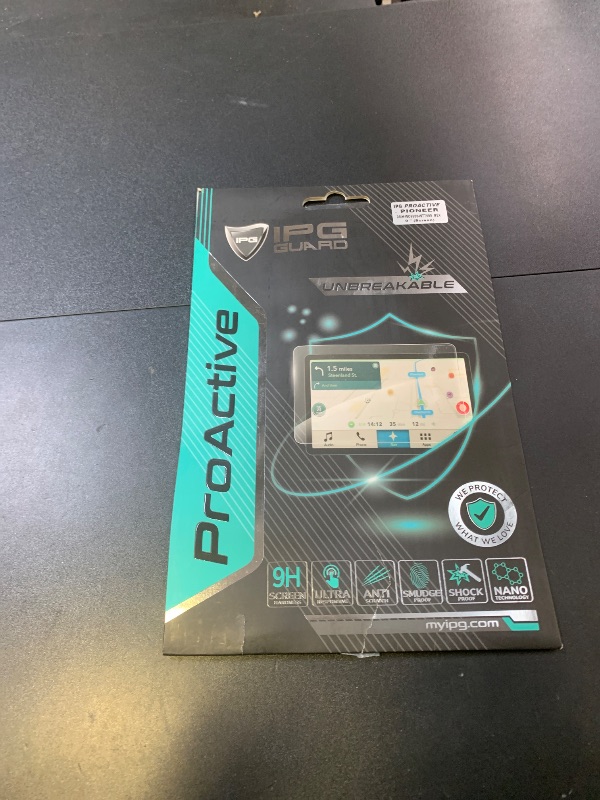 Photo 1 of IPG ProActive for PIONEER DMH-WC6600NEX, DMH-WT7600NEX 9" 9H Hardness Screen Protector Smooth Glass Touch Ultra Responsive High Clarity Anti Scratch Smudge & Shock Proof Nano Technology Guard for