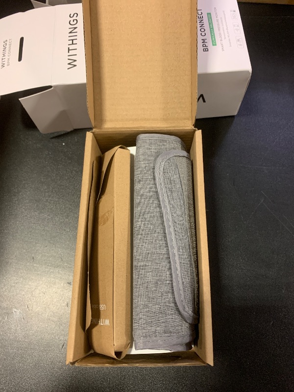 Photo 1 of Withings BPM Connect - Digital Blood Pressure Cuff & Heart Rate Monitor - Blood Pressure Machine Arm Cuff, FDA Cleared, FSA/HSA Eligible, IOS & Android