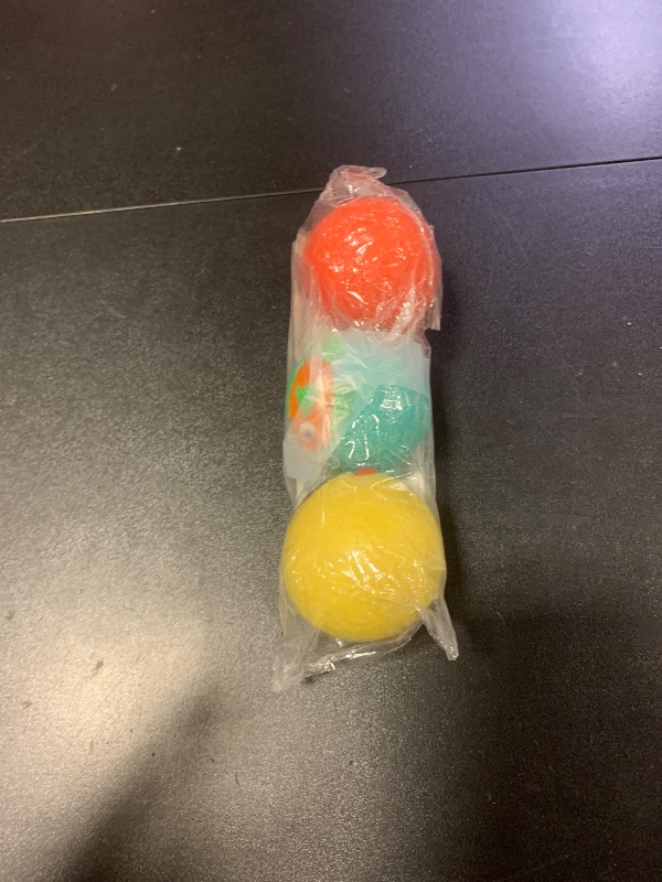 Photo 1 of Hustle & Blush Wool Felt Balls 3 Pack Love Ewe Pet Supplies - 2in Cat Toys, 100% New Zealand Wool, Handmade Colorful Balls for Cats - Fish and Bird