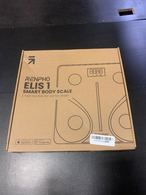 Photo 1 of RENPHO Smart Scale for Body Weight, Digital Bathroom Scale BMI Weighing Bluetooth Body Fat Scale, Body Composition Monitor Health Analyzer with Smartphone App, 400 lbs - Elis 1