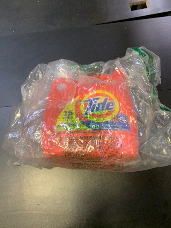 Photo 1 of Tide Laundry Detergent Liquid, Original Scent, HE Compatible, 100 Loads, 132 fl oz, Tide Laundry Detergent, Liquid Laundry Detergent (Packaging May Vary)