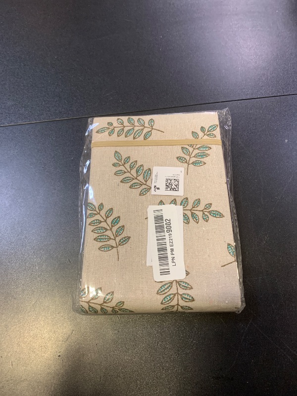 Photo 1 of Photo Album 4x6, Soft Fabric Cover Pictures Photo Albums Memory Book for Family Baby Wedding Anniversary Birthday (Green, 100 Pockets)