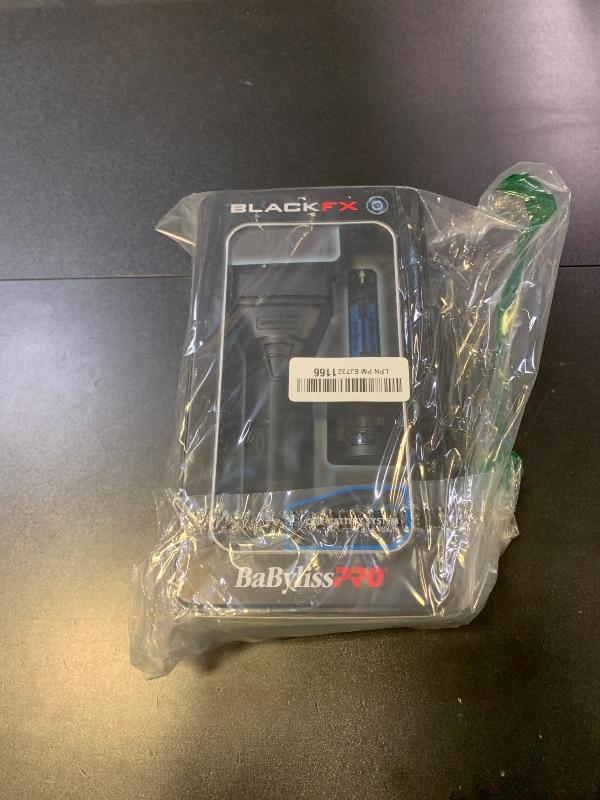 Photo 1 of BaBylissPRO FXONE BLACKFX All Metal Double Foil Shaver