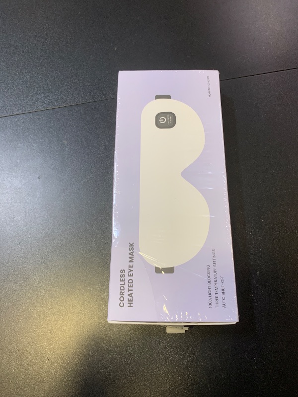 Photo 1 of Heated Eye Mask - Cordless Eye Mask for Dry Eyes, Eye Relief, Improved Sleep, Washable Eye Heating pad for Travel and with Replaceable Shell