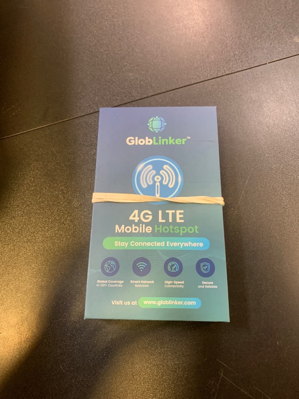 Photo 1 of GlobLinker Cloud Portable WiFi Hotspot for Travel | 4G LTE Mobile Internet (USA &130+ Countries) | No SIM | No Subscription Pay-as-You-Go | Multi-Carrier | Connects 8 Devices