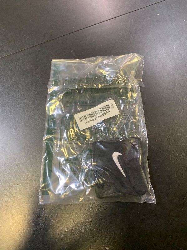 Photo 1 of NIKE Swoosh Black Wristbands
