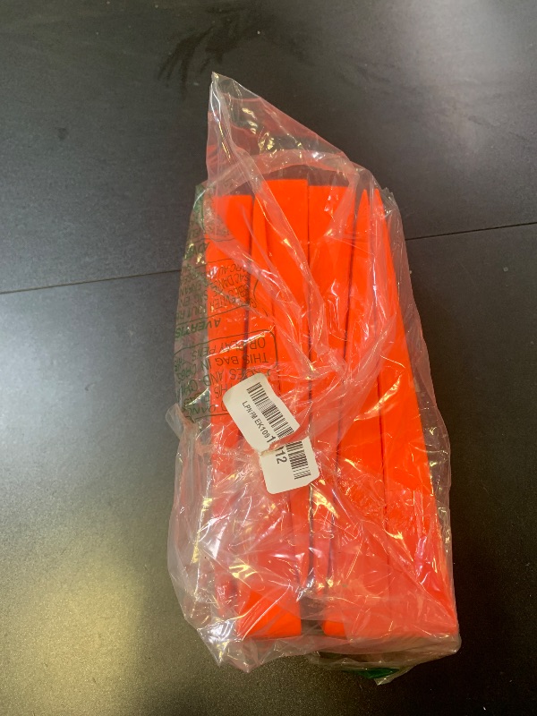 Photo 1 of 10'' Tree Felling Wedges with Spikes for Safe Cutting, Orange ABS Plastic Wood Splitting Tree Cutting Wedge, Logging Supplies Tools and Chainsaw Accessories(6 Packs)