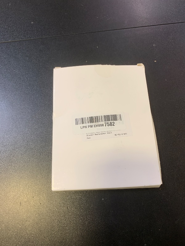 Photo 1 of 6 Pieces 10cm White Rubber Sealing Gaskets O-Ring Replacement Part Compatible with Nutri Ninja Juicer Blender Replacement Seals
