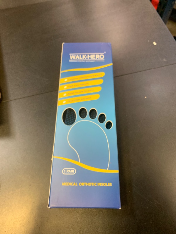 Photo 1 of Plantar Fasciitis Insoles for Men Women - Orthotics Inserts, Shoe Insoles Arch Support Flat Feet Inserts Work Boot Insoles for Standing All Day (Mens 9-9 1/2 | Womens 11-11 1/2)