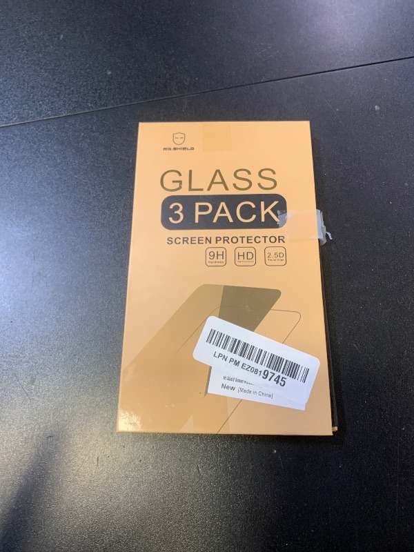 Photo 1 of Mr.Shield [3-PACK] Screen Protector For iPhone X/iPhone Xs/iPhone 10 [Japan Tempered Glass] [9H Hardness] [Full Screen Glue Cover] Screen Protector with Lifetime Replacement