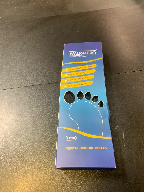 Photo 1 of Plantar Fasciitis Insoles for Men Women - Orthotics Inserts, Shoe Insoles Arch Support Flat Feet Inserts Work Boot Insoles for Standing All Day (Mens 10-10 1/2 | Womens 12-12 1/2)