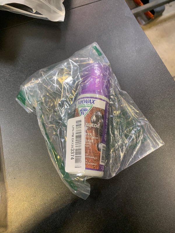 Photo 1 of Nikwax Nubuck & Suede Proof, 125ml, Spray-On Waterproofing Restores DWR Water Repellency in Textured Leather Footwear, Shoe & Boot Care and Rain Protection